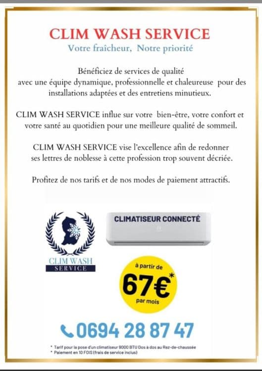 Clim wash service  media 1